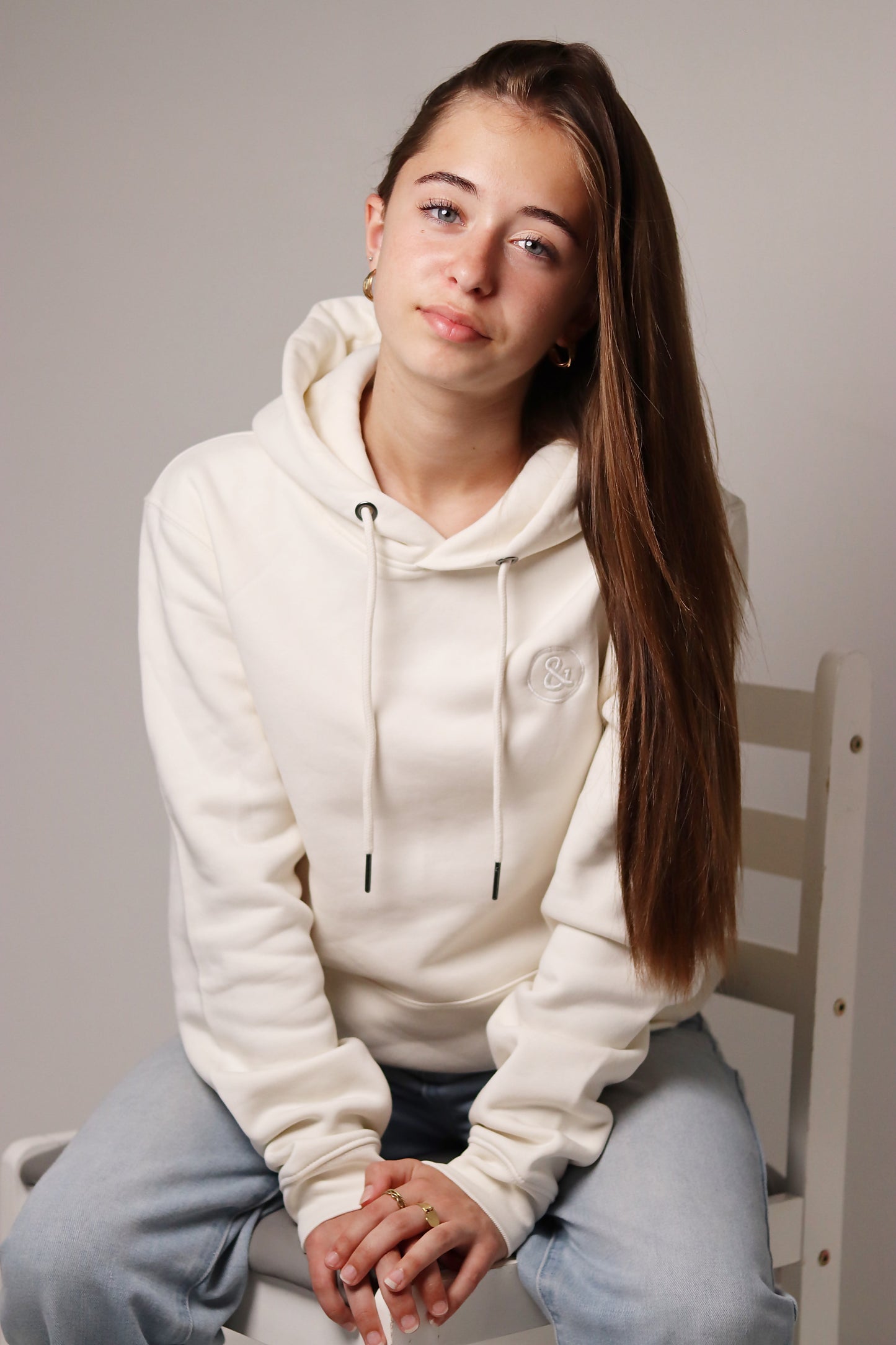 Sweat à capuche C&B Essentiel Clic & Brod