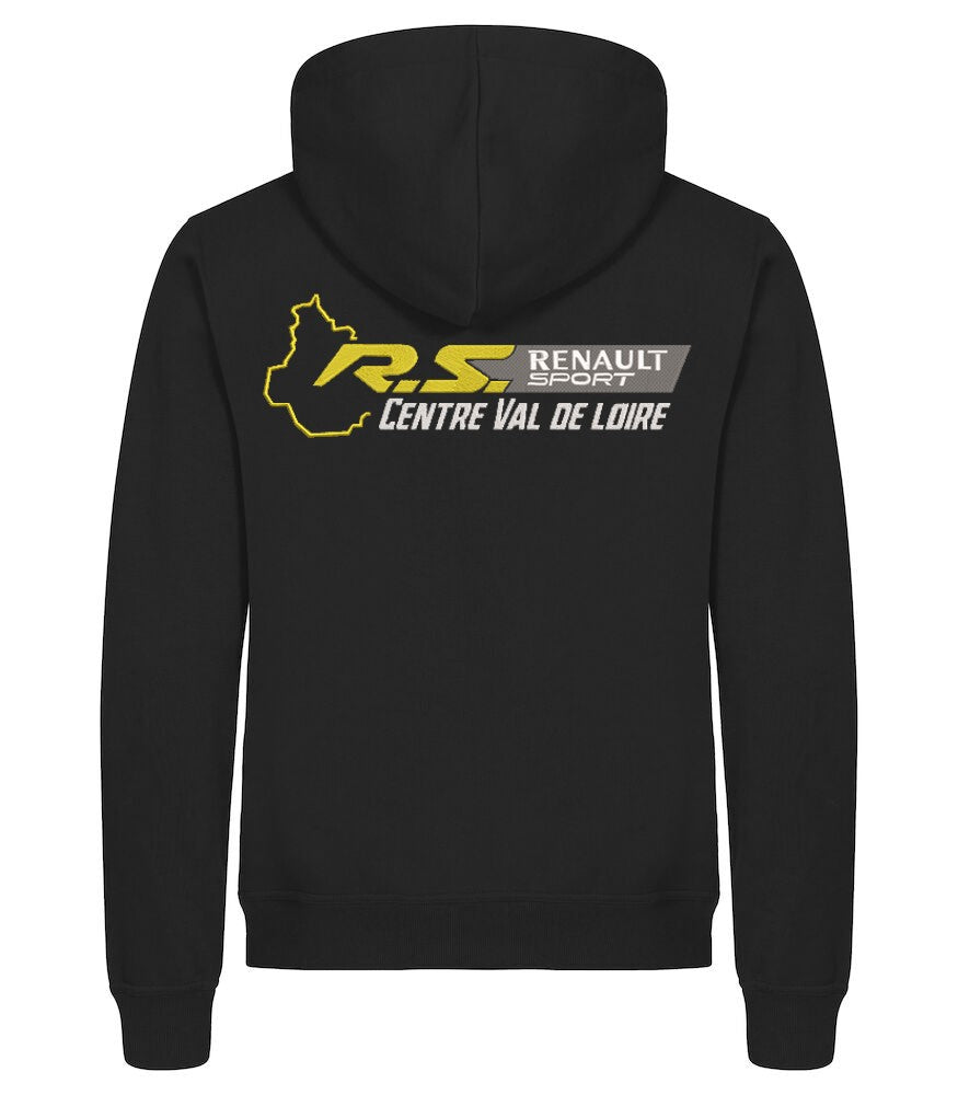 Hoodie Renault sport Centre Val de Loire Clic & Brod