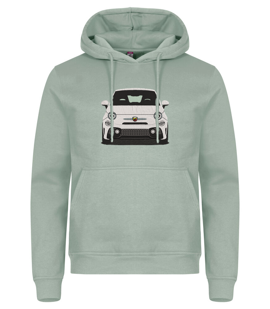 Hoodie personnalisé véhicule brodée Clic & Brod