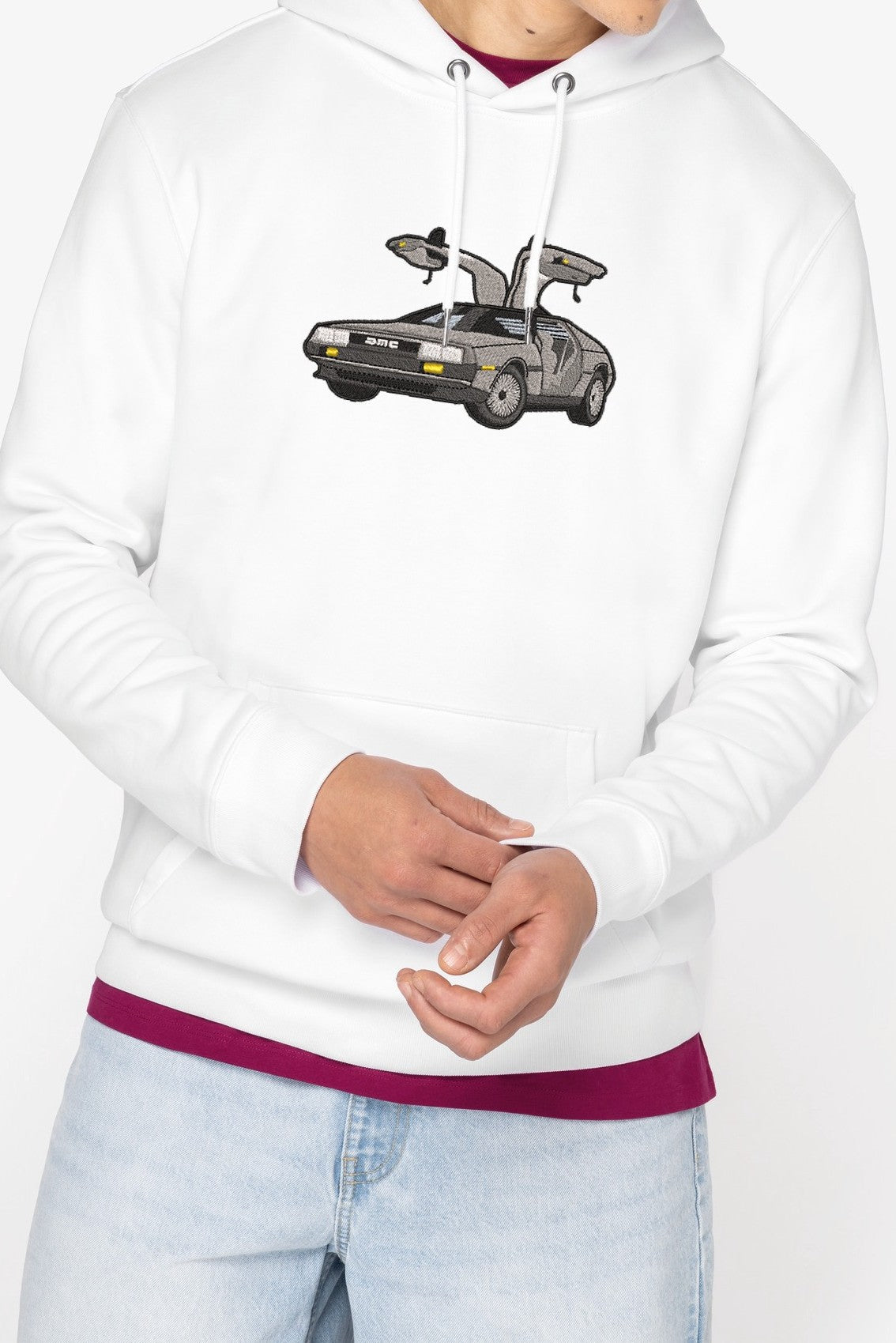 Hoodie Delorean Clic & Brod