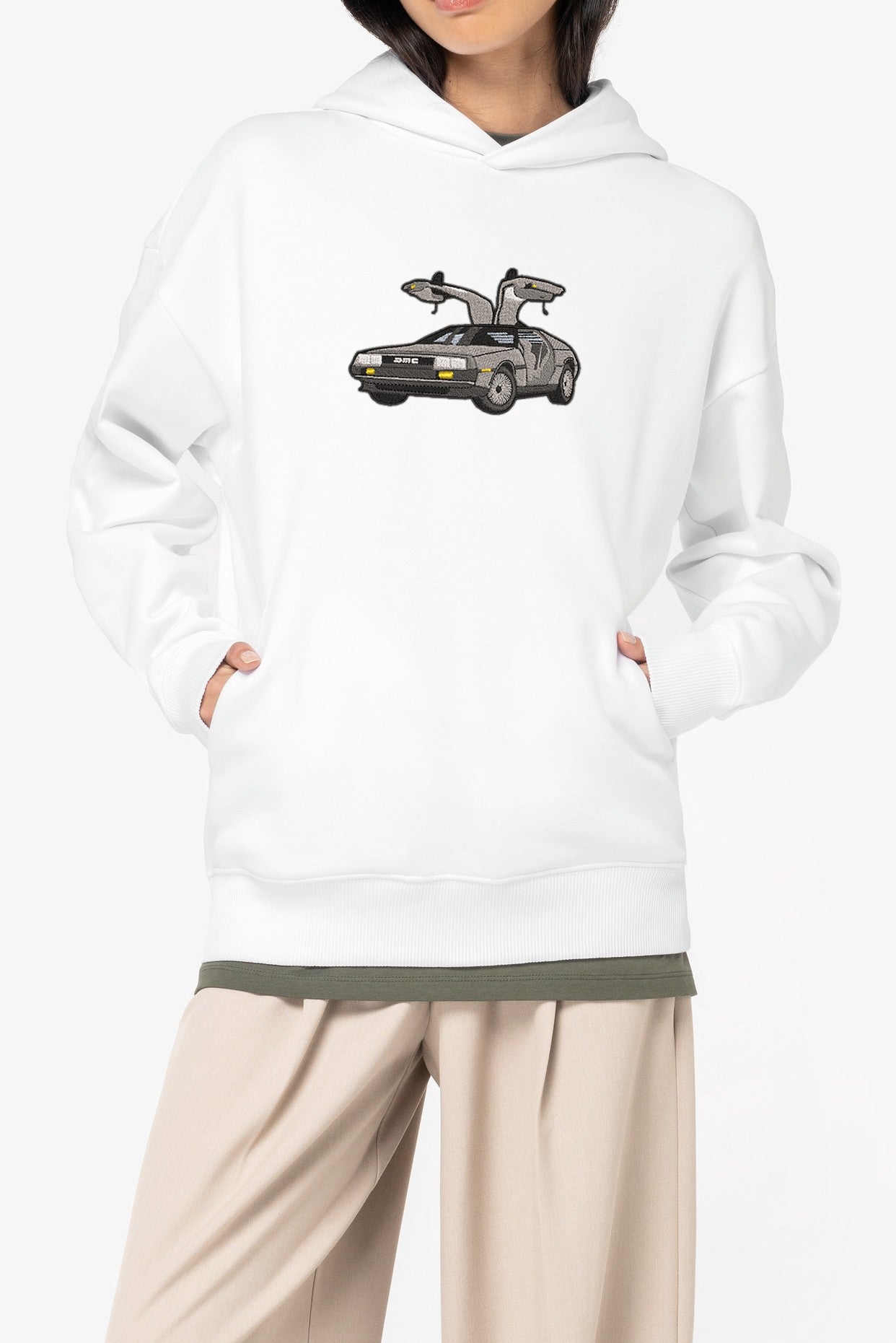 Hoodie Delorean Clic & Brod