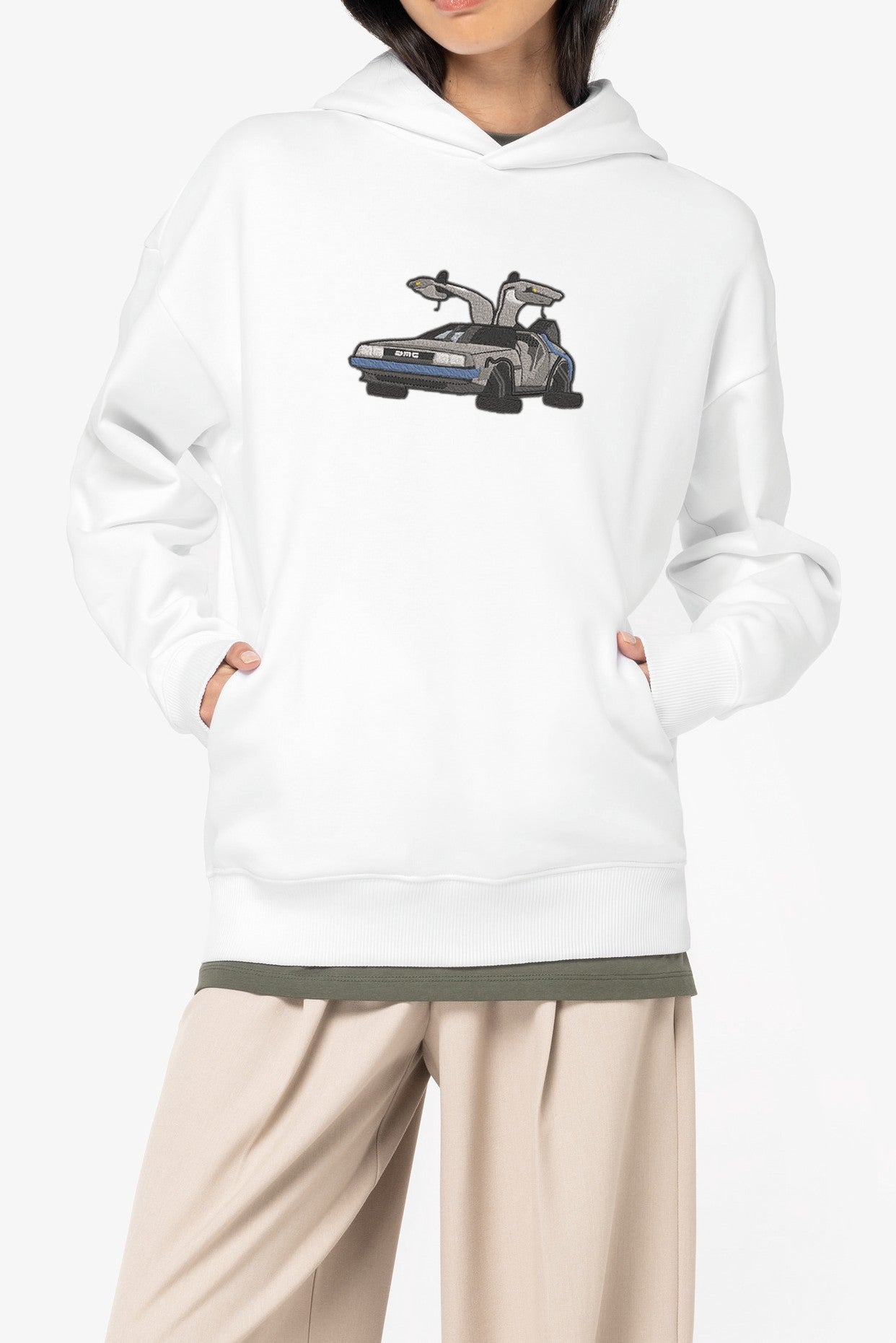 Hoodie Delorean Clic & Brod
