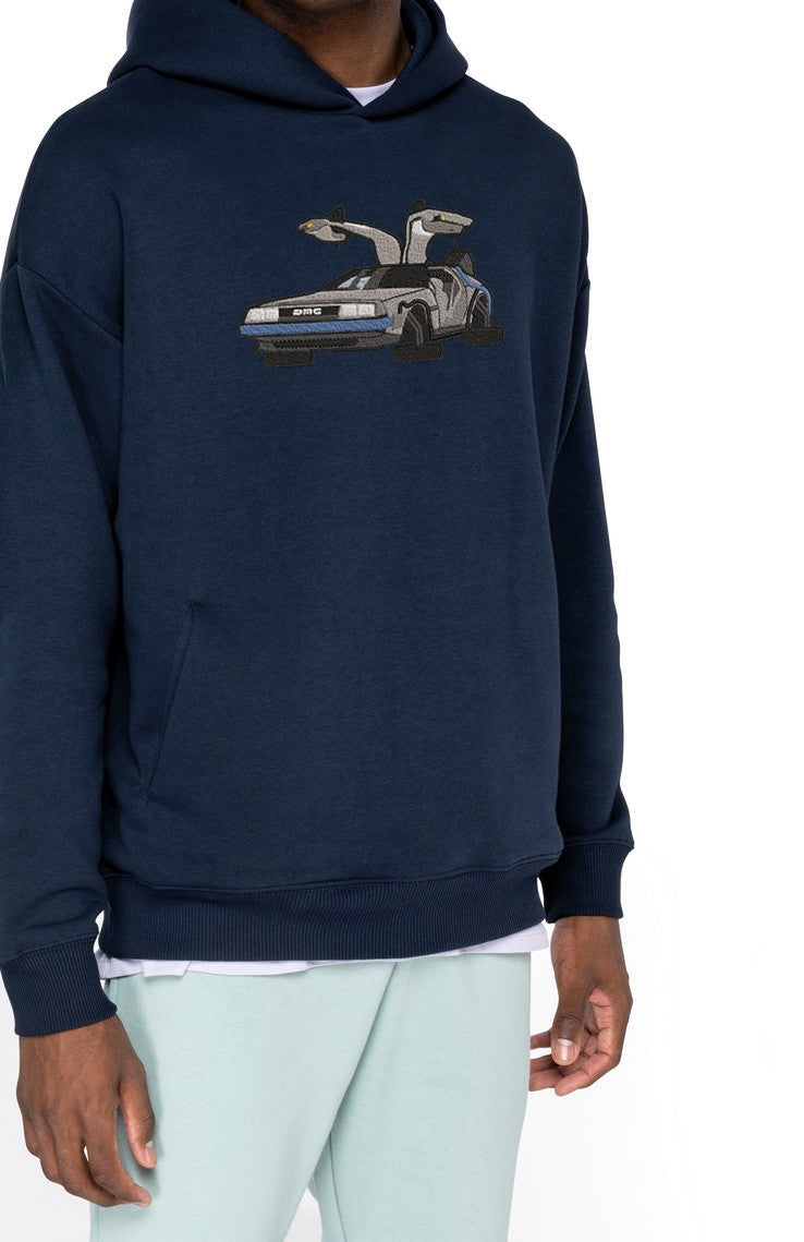 Hoodie Delorean Clic & Brod