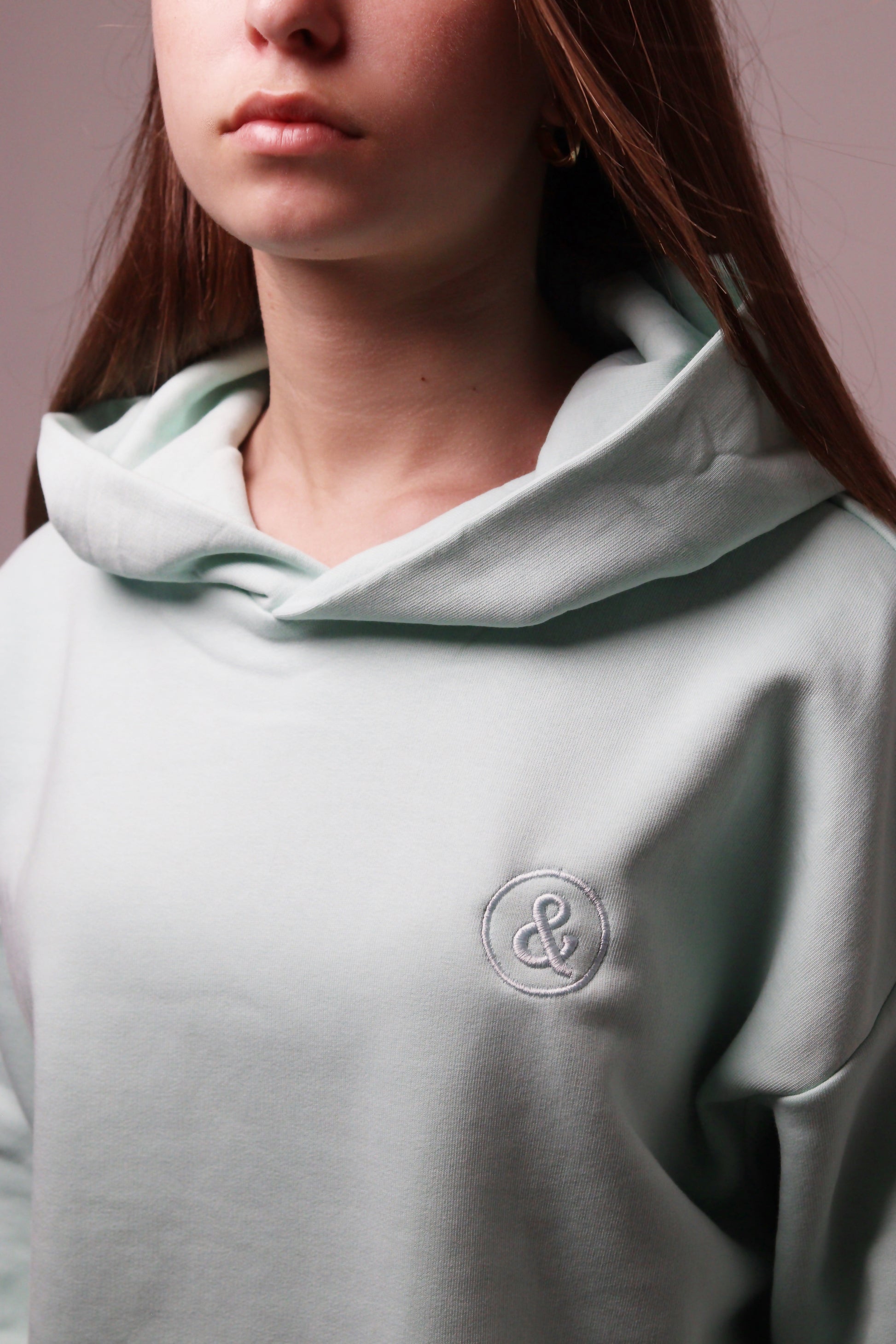 Sweat à capuche oversize C&B Essentiel Clic & Brod