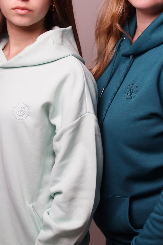 Sweat à capuche oversize C&B Essentiel Clic & Brod