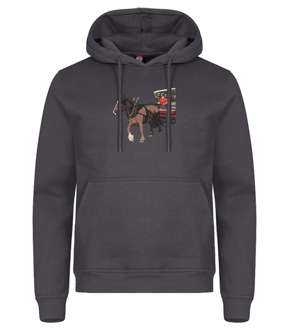 Hoodie personnalisé photo réaliste brodée Clic & Brod