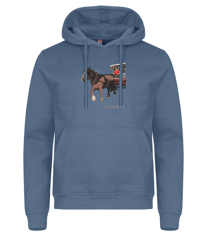 Hoodie personnalisé photo réaliste brodée Clic & Brod