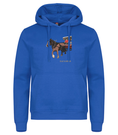 Hoodie personnalisé photo réaliste brodée Clic & Brod