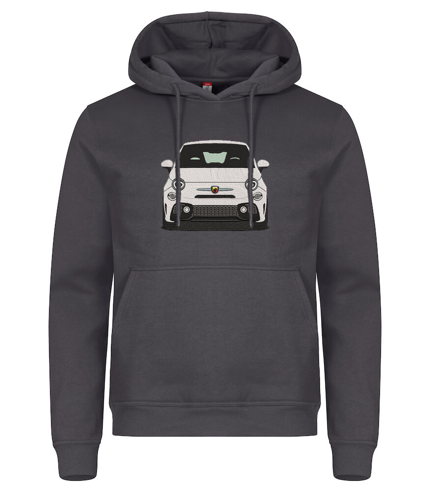 Hoodie personnalisé véhicule brodée Clic & Brod
