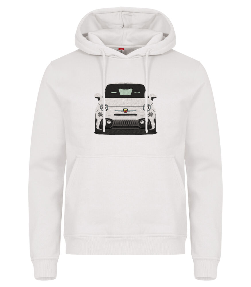 Hoodie personnalisé véhicule brodée Clic & Brod