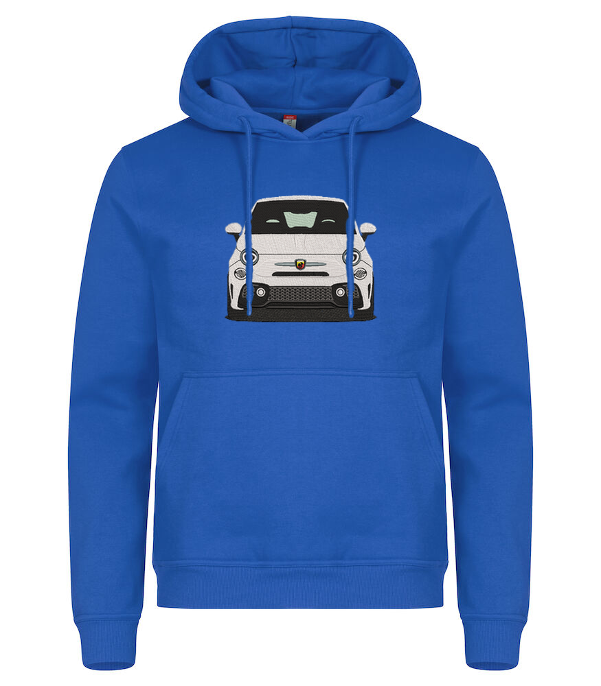 Hoodie personnalisé véhicule brodée Clic & Brod