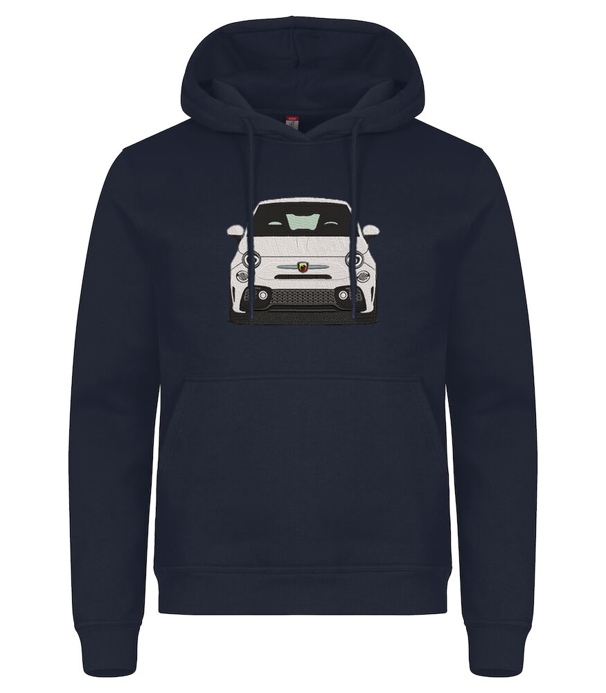 Hoodie personnalisé véhicule brodée Clic & Brod