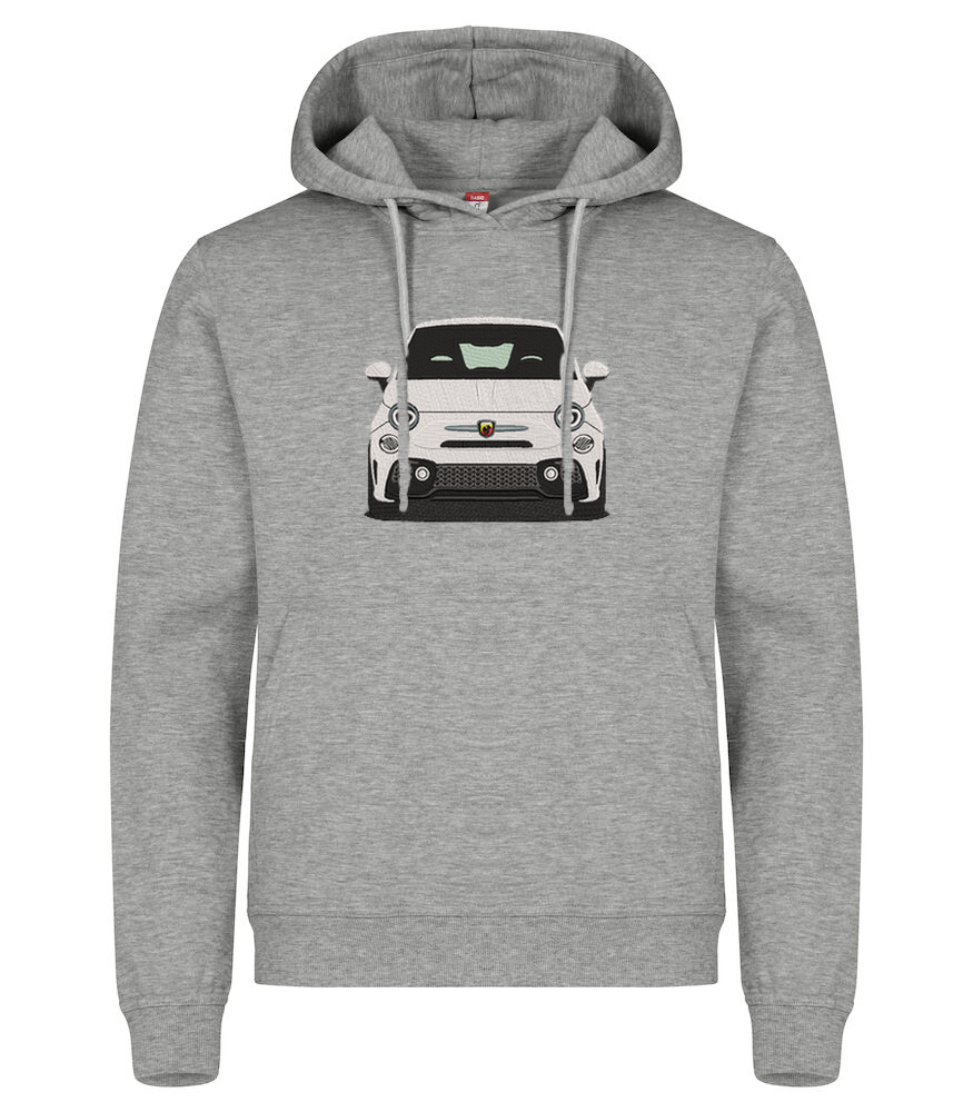 Hoodie personnalisé véhicule brodée Clic & Brod
