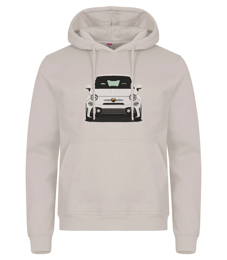 Hoodie personnalisé véhicule brodée Clic & Brod