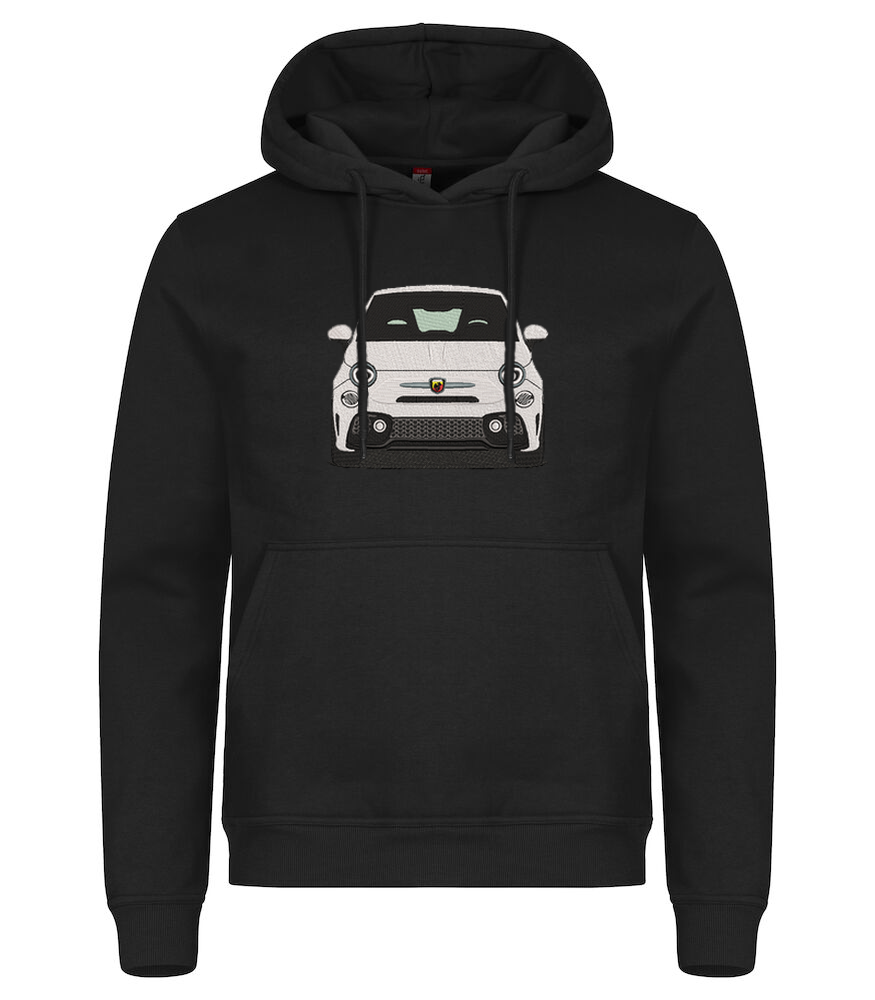 Hoodie personnalisé véhicule brodée Clic & Brod