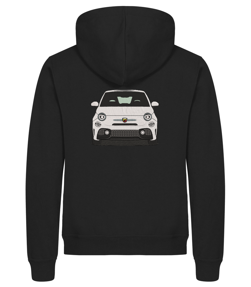 Hoodie personnalisé véhicule brodée Clic & Brod