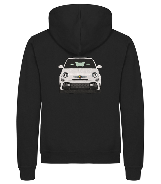 Hoodie personnalisé véhicule brodée Clic & Brod