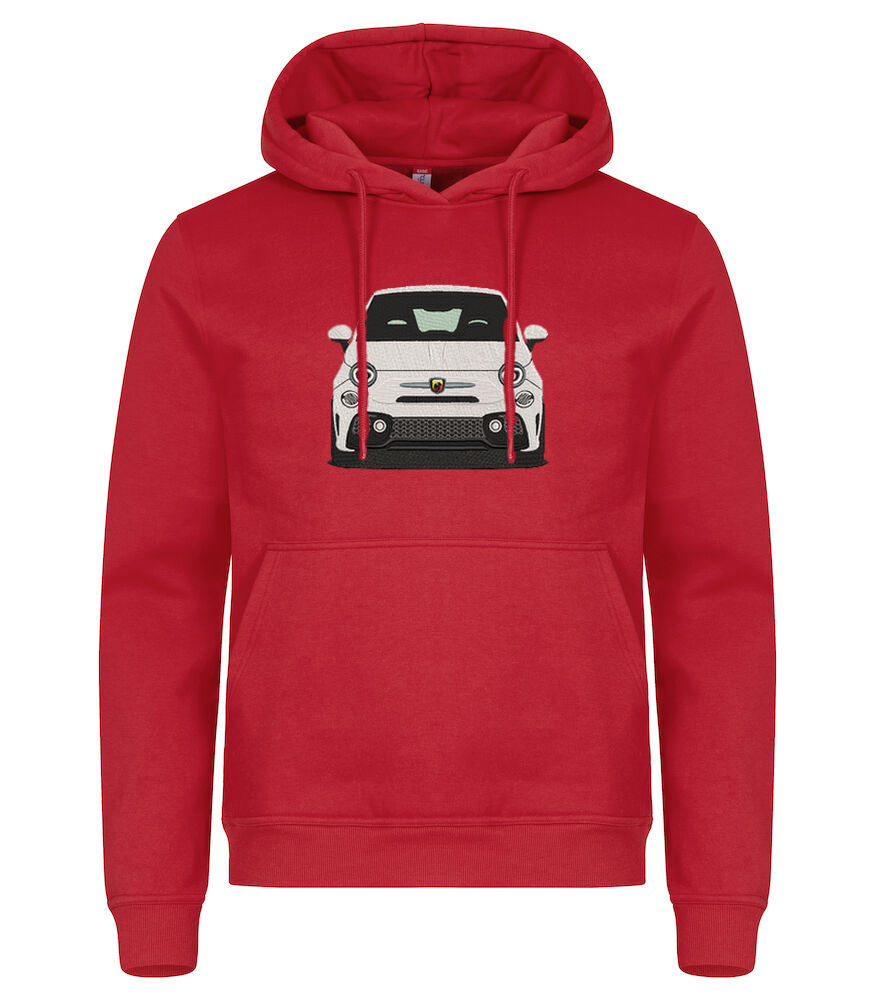 Hoodie personnalisé véhicule brodée Clic & Brod