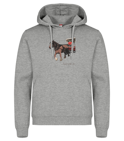 Hoodie personnalisé photo réaliste brodée Clic & Brod