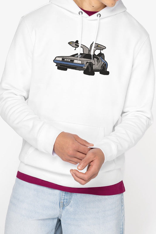 Hoodie Delorean Clic & Brod