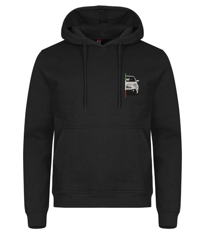 Hoodie personnalisé véhicule brodée Clic & Brod